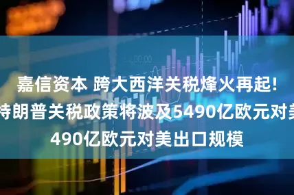 嘉信资本 跨大西洋关税烽火再起! 欧盟预计特朗普关税政策将波及5490亿欧元对美出口规模
