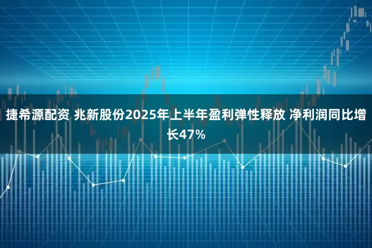 捷希源配资 兆新股份2025年上半年盈利弹性释放 净利润同比增长47%